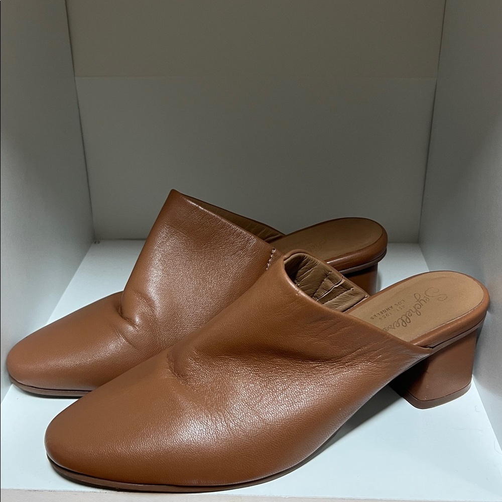 Seychelles Brown Mules